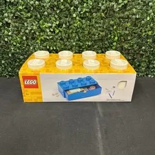 LEGO Storage Products 8-Stud Desk Drawer White