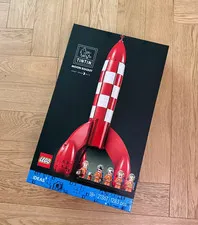 NEW LEGO Ideas 21367 Tintin Moon Rocket Factory Sealed Fast Ship