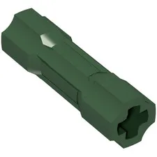 5x LEGO® Part 26287 - Technic, Axle Connector 3L