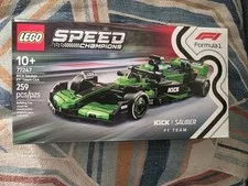 LEGO #77247 - Speed Champions - Kick Sauber Formula F1 Team C44 Car - New Sealed