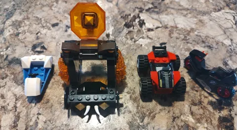 Lego Lot Of 4 Small Random Vehicles - Sold As Is