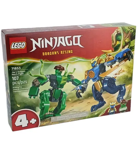 LEGO® Ninjago™ Jay's Dragon Mech Fight 107 Piece 4+ Building Set 71853
