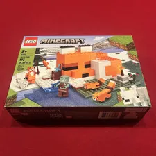 🦊 LEGO Minecraft The Fox Lodge 21178 Complete Set 193 pcs 8+ Boxed 🦊