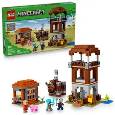 LEGO Minecraft The Pillager Outpost and Ravager Building Toy - No Import Fees