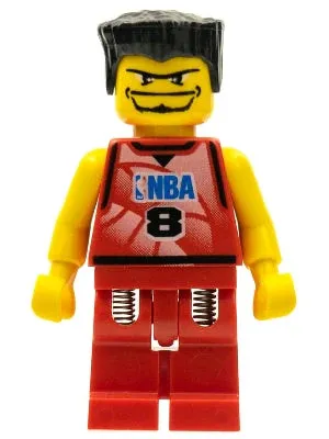 LEGO® Minifigure Sports nba026 NBA Player Number 8