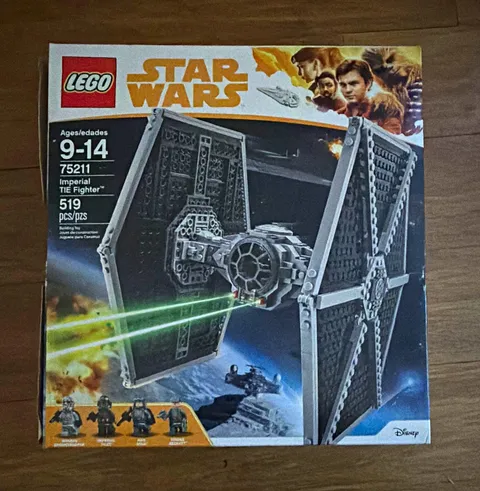 LEGO Star Wars Imperial TIE Fighter 75211 BOX & MANUAL ONLY
