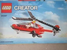 Lego Building Instructions Instruction Creator 31047 Helicopter Red 