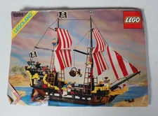 LEGO 6285 Black Seas Barracuda Pirate Ship Set No Box (g9)