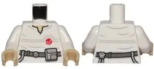 LEGO® 973pb3316c01 - Torso SW Jumpsuit Dark Bluish Gray Belt  (Cloud Car Pilot)
