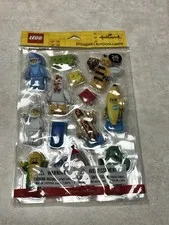 Lego Hallmark Stickers New Mini Figures 