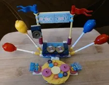 LEGO Party Time Bricks & Blocks Balloons Flags Drum  Incomplete 