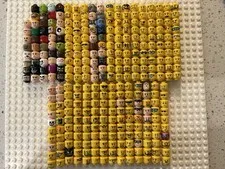 Giant Lot Of 300+ Lego Minifigure Heads