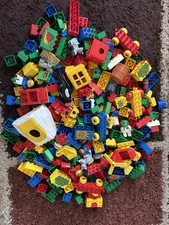 LEGO/DUPLO BULK LOT MANY SPECIALTY BLOCKS PARTS & PIECES LOT 300+ PC/7 LBS