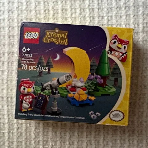 LEGO Animal Crossing 77053 Stargazing with Celeste 78-Piece Boxed Set, 6+