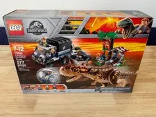 LEGO Jurassic World: Carnotaurus Gyrosphere Escape (75929) NIB, Retired!