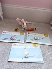 LEGO Creator 3-in-1 White Rabbit 31133 258 pcs w/ Instructions No Box