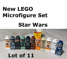 New LEGO Star Wars Darth Veers Hans Microfigure Boba Luke Trooper Collection Lot