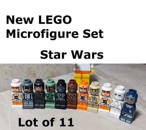 New LEGO Star Wars Darth Veers Hans Microfigure Boba Luke Trooper Collection Lot