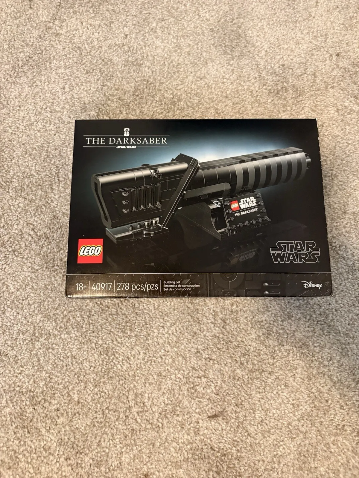 Lego Star Wars 40917 Darksaber GWP Promo New Sealed May 4th Mandalorian