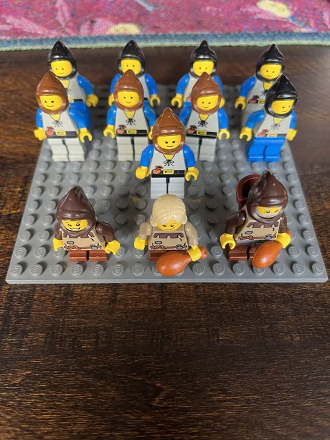 Lego Castle Peasant Lot Of 12x Old And New See Pics And Description Rare
