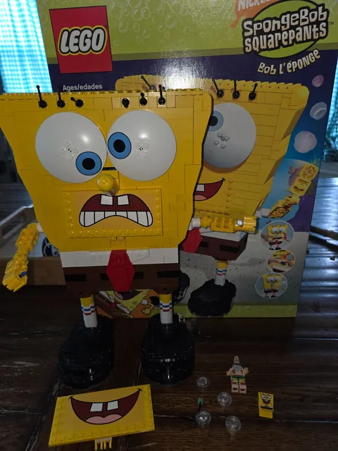 LEGO SpongeBob SquarePants: Build-A-Bob (3826) - read description