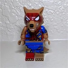 LEGO Minifigure Peter Parker / Werewolf Spider-Man MISPRINT!!!!