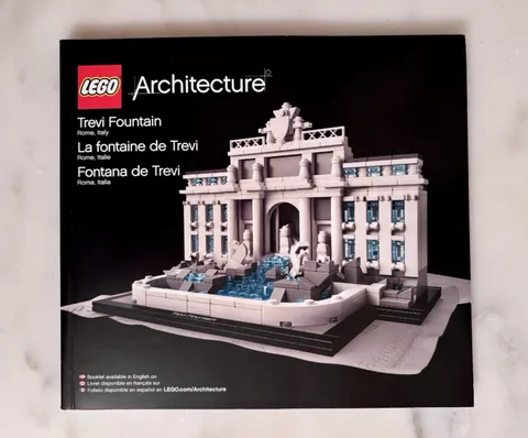 Lego  Architecture Trevi Fountain Instruction Manual ONLY