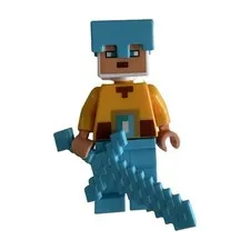 LEGO Minecraft Guardian Warrior Minifigure 