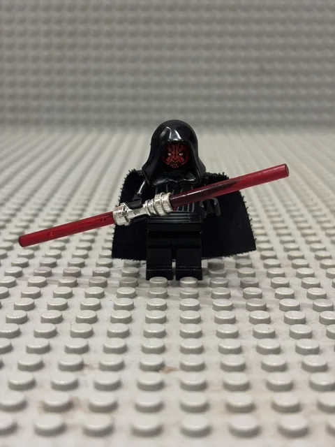Vintage LEGO Star Wars Original Darth Maul Minifigure sw0003 WITH Lightsaber