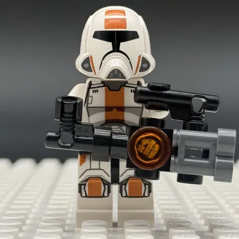 Lego Star Wars Minifigure Republic Troopers 75001 sw0440 With Blaster