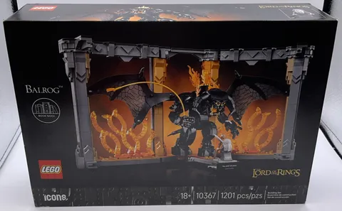 LEGO Icons The Lord Of The Rings Balrog Book Nook 10367 New Sealed