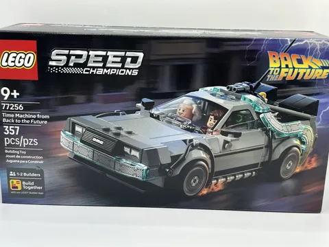 LEGO Speed Champions Back to the Future Time Machine 77256 NIB