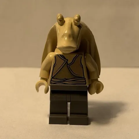 LEGO Star Wars Jar Jar Binks SW0017 Episode I Minifigure Genuine Gungan