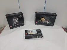Lot of 3 EMPTY BOXES LEGO Dagaboh Jedi Training Darth Vader Mediation Lars Kitch