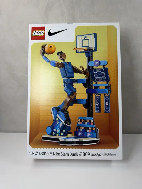 LEGO 43010 Nike Slam Dunk – Basketball Figure & Hoop Set Sealed New