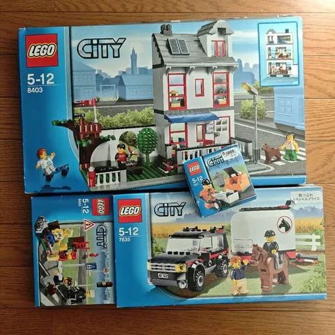 LEGO City Set Bundle of 4: 8401 5611 7635 8403 Sealed Japan