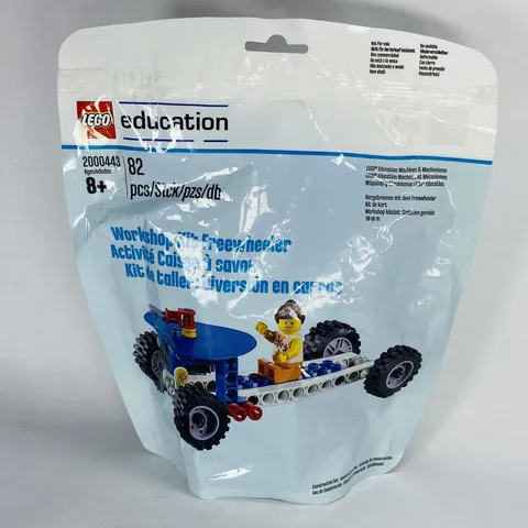 New! LEGO 2000443 Education Workshop Kit Freewheeler Set with Figure