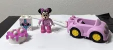 Lego Duplo 10873 Minnie Mouse Birthday Replacement LOT Of 5 Pcs Figure Car Cake