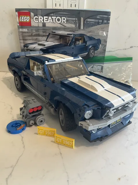 LEGO Creator 10265 Ford Mustang. Used. May be missing pieces. Gt mustang. creato