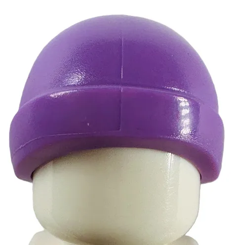 Lego 76388 Part 90541 MR FLUME Minifig BEANIE Cap Medium Lavender Ski Hat D11