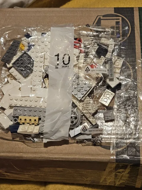 LEGO Star Wars R2-D2 75308 Bag 10 Parts White Pieces Replacement  