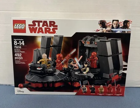LEGO Star Wars: Snoke's Throne Room (75216) NIB Unopened