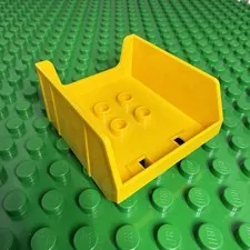 Lego Duplo Item Dump Truck Bucket Bed lip / cut out Yellow 10508 10812 preschool