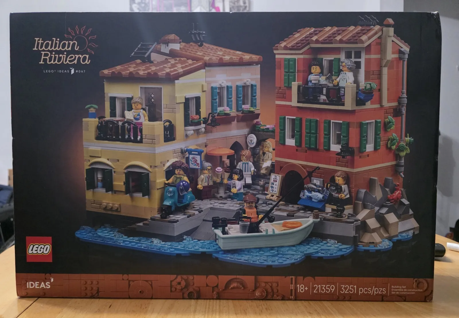 Lego Ideas Italian Riviera 21359 Building Set - SEALED 