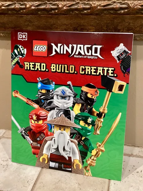 LEGO Ninjago Masters of Spinjitzu 128 Page Soft Cover Book 2024