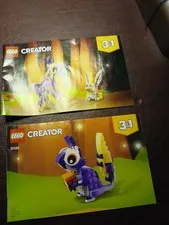 LEGO CREATOR  MANUALS ONLY! 31125
