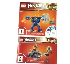 LEGO® 2021 Building Set Number 71740 Instructions Only for Jay's Electro Mech