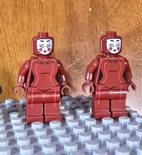 2x Sho316 LEGO Super Heroes Kabuki Twin Batman Minifigure Movie