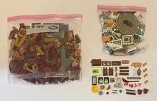 Lego 4840 Harry Potter Half Blood Prince The Burrow Complete House NO Minifigure