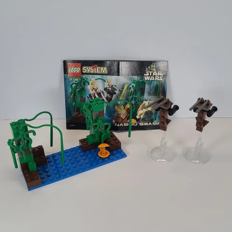 Lego Star Wars 7121 Naboo Swamp USED COMPLETE NO MINIFIGS